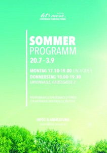 Sommerprogramm 2015